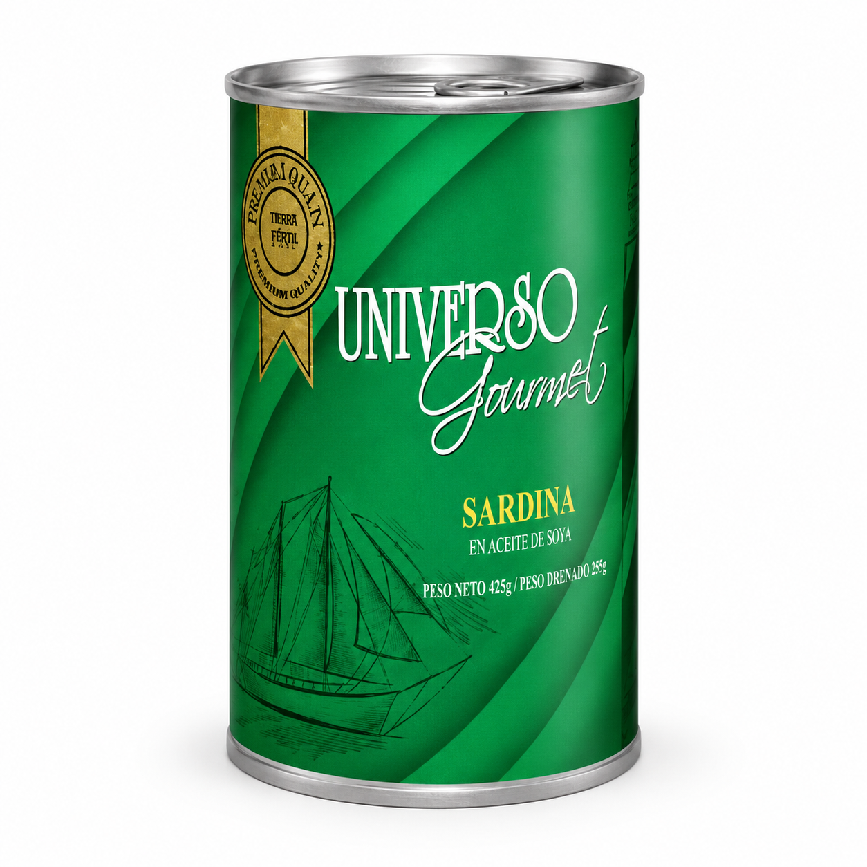 Sardina Tall en aceite de soya